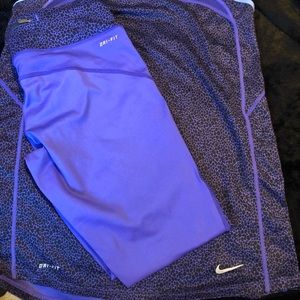 Nike matching leggings and workout tank
